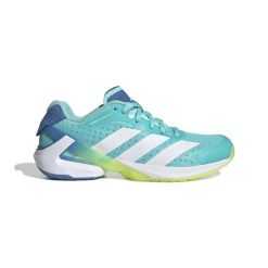 Damskie buty halowe adidas Adizero Counterblast. Niebieskie obuwie sportowe damskie Adidas, bez wzorów, do piłki ręcznej. Za 649.50 zł.
