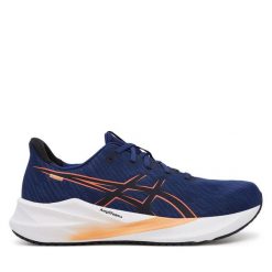 Buty do biegania Asics. Niebieskie buty sportowe męskie Asics, bez zapięcia, do biegania. Za 354.99 zł.