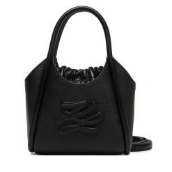 Torebka KARL LAGERFELD. Czarne torebki do ręki damskie KARL LAGERFELD, bez wzorów, klasyczne, bez dodatków. Za 1,099.00 zł.