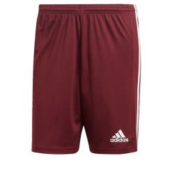 Spodenki piłkarskie męskie adidas Squadra 21 Short. Białe krótkie spodenki sportowe męskie Adidas, m, bez wzorów, do piłki nożnej. Za 42.99 zł.