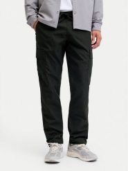 Jack & Jones Spodnie materiałowe Kane 12278911 Czarny Relaxed Fit. Czarne spodnie materiałowe męskie Jack & Jones, m, bez wzorów, z materiału. Za 149.99 zł.