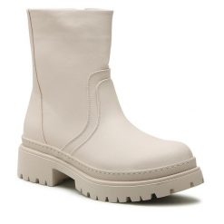 Botki Jenny Fairy. Brązowe botki damskie Jenny Fairy, bez obcasa, na płaskiej podeszwie, bez zapięcia. Za 101.99 zł.