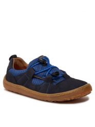 Froddo Sneakersy Barefoot Track G3130243-1 S Granatowy. Niebieskie buty sportowe chłopięce Froddo, bez wzorów, z materiału, bez zapięcia. Za 219.99 zł.