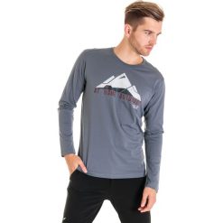 Jack Wolfskin Koszulka męska Holmenkollen Longsleeve szara r. L. Bluzki z długim rękawem męskie marki Jack Wolfskin. Za 109.00 zł.