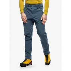 Spodnie softshell męskie Rab Ascendor AS Pants. Niebieskie spodnie sportowe męskie RAB, m, bez wzorów, z softshellu, trekkingowe. W wyprzedaży za 598.95 zł.
