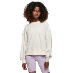 Bluza damska Urban Classics Oversized rainbow GT. Szare bluzy damskie Urban Classics, bez wzorów, bez kaptura. Za 238.00 zł.