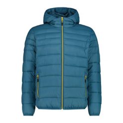 Kurtka z kapturem CMP. Niebieskie kurtki snowboardowe męskie CMP, m, bez wzorów, z puchu, z kapturem, narciarskie. Za 428.25 zł.