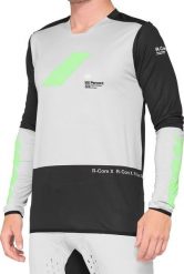 100% Koszulka męska 100% R-CORE X Jersey długi rękaw vapor black roz. M (NEW 2021). Czarne bluzki z długim rękawem męskie 100%, m, bez wzorów, z jersey, bez kołnierzyka. Za 240.24 zł.