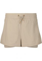 Damskie szorty 2 w 1 Athlecia Timmie V2. Zielone szorty sportowe damskie Athlecia, s, bez wzorów, z materiału, eleganckie, na fitness i siłownię. Za 186.00 zł.