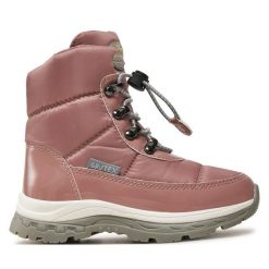 Śniegowce Garvalin. Czerwone śniegowce dziewczęce Garvalin, bez zapięcia. Za 249.99 zł.