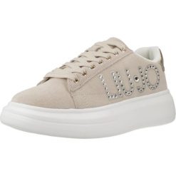 Buty LIU-JO BABOL 01 Jasnobrązowy. Brązowe obuwie sportowe damskie Liu Jo, bez wzorów, ze skóry, trekkingowe. Za 698.08 zł.