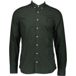 Koszula - Shaped fit - w kolorze ciemnozielono-czarnym. Czarne koszule męskie marki Marc O'Polo, w kratkę, z bawełny, button down. W wyprzedaży za 173.95 zł.