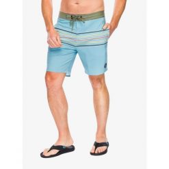 Spodenki plażowe męskie Protest Prtjacker Beachshort. Niebieskie kąpielówki męskie Protest, m, bez wzorów, z materiału, do pływania. Za 317.00 zł.