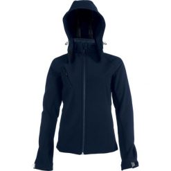 Kurtka damska Kariban Softshell À Capuche Amovible. Niebieskie kurtki damskie KARIBAN, bez wzorów, z softshellu, bez kaptura. Za 283.00 zł.