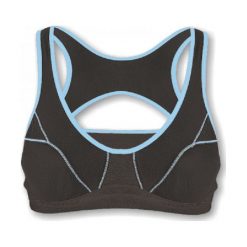 Sensor Biustonosz Lissa Black/Blue 80 B. Bielizna termoaktywna damska marki Sensor. W wyprzedaży za 53.00 zł.