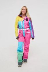 Kombinezon narciarski So Fetch - damski. Fioletowe spodnie snowboardowe damskie OOSC, bez wzorów, z syntetyku, retro, narciarskie. Za 1,710.99 zł.