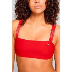 Góra od bikini Bandeau w kolorze czerwonym. Czerwone bikini damskie Puma, na lato, s, bez wzorów. Za 151.99 zł.