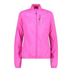 Damska wiatrówka CMP. Czerwone kurtki sportowe damskie CMP, bez wzorów, z softshellu, bez kaptura, trekkingowe. Za 274.00 zł.