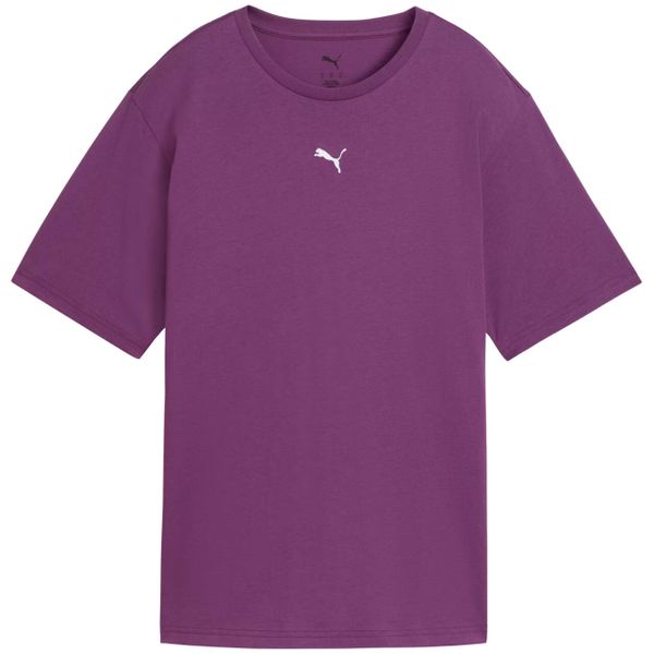Koszulka damska PUMA ESS Relaxed Tee. Niebieskie t-shirty damskie Puma, xl, bez wzorów, z bawełny, klasyczne, bez kołnierzyka. Za 77.99 zł.