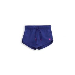 Szorty surfingowe dziecięce Lemon Explore WL5. Niebieskie spodenki dla dziewczynek LEMON explore, bez wzorów, z elastanu, sportowe. Za 59.90 zł.