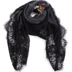 Chusta MY TWIN - Kefia RA8T1E St.Rock Nero 03266. Czarne szaliki i chusty damskie My Twin, z materiału. Za 379.00 zł.