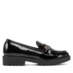 Lordsy DeeZee. Czarne mokasyny damskie DeeZee. Za 129.99 zł.