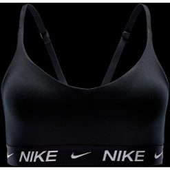 Damskie koszulka lekki wsparcie W NK DF INDY LGT SPT BRA. Szare koszulki sportowe damskie Nike, m, bez wzorów, z materiału, bez kołnierzyka, bez ramiączek, na fitness i siłownię, dri-fit (nike). Za 179.40 zł.