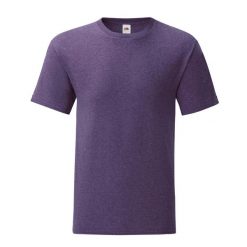 Męska Koszulka Iconic 150. Fioletowe koszulki sportowe męskie Fruit of the Loom, m, bez wzorów, bez kołnierzyka, bez ramiączek, trekkingowe. Za 33.99 zł.