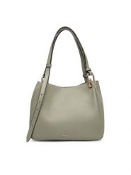 Furla Torebka Nuvola M Tote WB02020 HSF000 CN AG700 Zielony. Zielone torebki do ręki damskie Furla, bez wzorów, ze skóry, bez dodatków. Za 1,709.00 zł.