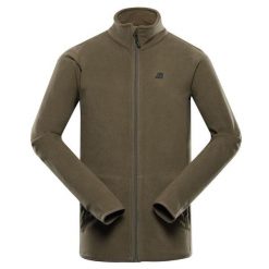 Bluza męska polarowa rozpinana Alpine Pro Sius 2. Zielone bluzy męskie Alpine Pro, m, bez wzorów, z polaru, bez kaptura. W wyprzedaży za 159.00 zł.