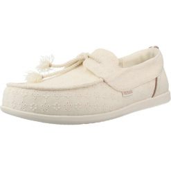 Buty HEY DUDE HARBOR BREEZE LO Biały. Białe obuwie sportowe damskie Hey dude, bez wzorów, z tkaniny, na fitness i siłownię. Za 248.99 zł.