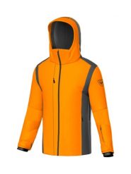 Kurtka Narciarska Rossignol męska Velika JKT pomarańczowa. Brązowe kurtki snowboardowe męskie Rossignol, l, bez wzorów, z materiału, długie, z kapturem, narciarskie, primaloft. Za 1,769.00 zł.