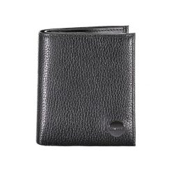 Skórzany portfel w kolorze czarnym. Czarne portfele męskie Calvin Klein, bez wzorów, ze skóry. W wyprzedaży za 229.95 zł.