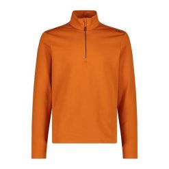 Pulower CMP Stretch Performance. Brązowe bluzy męskie CMP, na zimę, bez wzorów, bez kaptura. Za 261.55 zł.