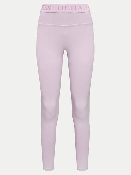 Deha Legginsy A00118 Fioletowy Skinny Fit. Fioletowe legginsy damskie Deha, m, bez wzorów, z bawełny. Za 149.99 zł.