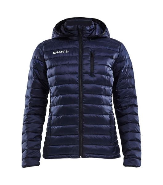 Kurtka damska Craft isolate. Niebieskie kurtki damskie Craft, xl, bez wzorów, z materiału, bez kaptura. Za 425.30 zł.
