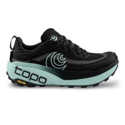 Damskie buty trailowe Topo Athletic Vista. Czarne obuwie sportowe damskie Topo Athletic, bez wzorów, do biegania. Za 780.00 zł.
