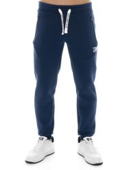 Leone 1947 Soft Basic Herren Zimowe spodnie z Bündchen. Niebieskie spodnie sportowe męskie LEONE 1947 APPAREL, na zimę, m, bez wzorów, z bawełny, na fitness i siłownię. Za 324.17 zł.