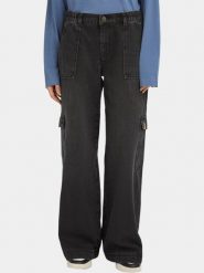 Spodnie Damskie O'Neill O'riginals Denim. Czarne spodnie sportowe damskie O'Neill, bez wzorów, z bawełny, trekkingowe. Za 311.20 zł.