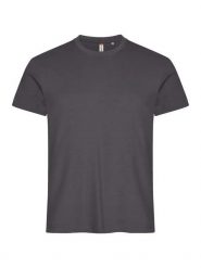 Clique Basic-T T-shirt męska, dopasowany krój, Metal Grey. Szare t-shirty męskie CLIQUE, l, bez wzorów, z bawełny, bez kołnierzyka. Za 82.69 zł.