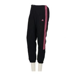 Second life - Damskie spodnie dresowe 3-Stripes Różowe paski - Jak nowy. Czarne spodnie dresowe damskie Adidas, s, bez wzorów, z dresówki. Za 146.96 zł.