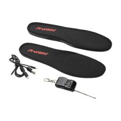 Podgrzewane wkładki z pilotem ProHunt. Czarne buty sportowe męskie PROHUNT, bez zapięcia, outdoorowe. Za 393.30 zł.