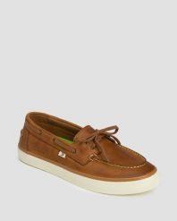 Mokasyny Cariuma Mare Boat Shoe. Brązowe mokasyny damskie CARIUMA, z gumy. Za 350.55 zł.