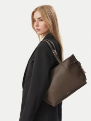 Furla Torebka Ava M Tote Bag WB02069 BX4329 5341S Brązowy ciemny. Brązowe torebki do ręki damskie Furla, bez wzorów, bez dodatków. Za 1,479.00 zł.