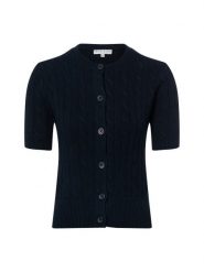 Marie Lund Kardigan damski Kobiety Bawełna niebieski wypukły wzór tkaniny, M. Niebieskie kardigany damskie Marie Lund, m, bez wzorów, z bawełny, krótkie. Za 299.95 zł.