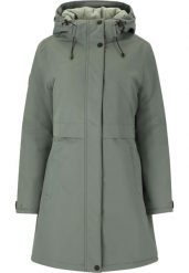 Parka dla kobiet Whistler Mullie V2 W-Pro 10000. Zielone parki damskie Whistler, uniwersalny, bez wzorów, z materiału, eleganckie, bez kaptura. Za 447.00 zł.