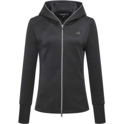 Damska bluza jeździecka z kapturem zapinana na zamek błyskawiczny Euro-Star Giul. Czarne bluzy damskie EURO-STAR, na zimę, xl, bez wzorów, z materiału, z kapturem. Za 429.15 zł.