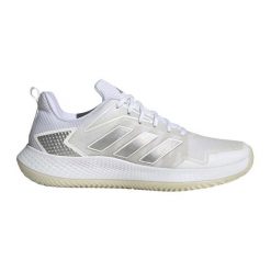 Obuwie tenisowe Kobieta Adidas Defiant Speed biały. Czarne obuwie sportowe damskie Adidas, bez wzorów, tenisowe. Za 510.65 zł.
