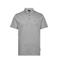 Koszulka Polo męska BOSS Palosh 30 Silver slim fit szara (50471335-041). Szare koszulki polo męskie Boss, m, bez wzorów, sportowe, bez ramiączek. Za 289.00 zł.