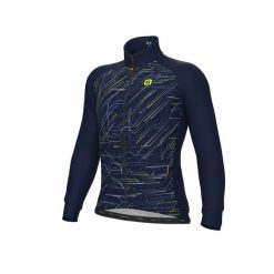 Kurtka rowerowa męska Alé Cycling Solid Byte. Niebieskie kurtki męskie ALÉ CYCLING, m, bez wzorów, bez kaptura. W wyprzedaży za 542.99 zł.